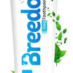breedo (Combo of 4 ) Toothpaste + Teeth Brush + Flea Comb + Scrub For All Breed Dogs Basic Comb forDog & Cat, Dog, Monkey, Rabbit, Hamster image 2