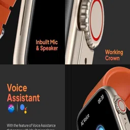 EYNK Bignova 1.93" inch Screen Mic & Calling Function Smart Watch image 5