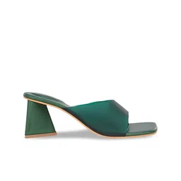 PANAHI Open Toe Block Heels image 5