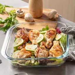 regalo Borosilicate Square Glass Baking Dish-Small-picture-2