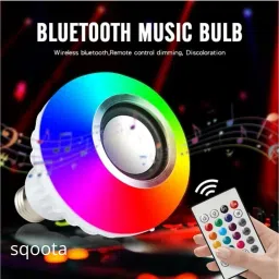 Sqoota Music Light bulb Smart Light with bluetooth bulb Smart Bulb-15
