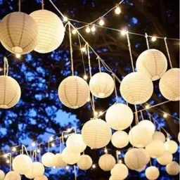 White Paper Hanging Lantern-image-79