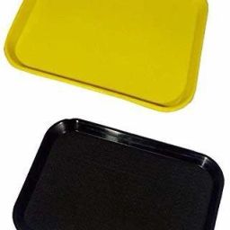 Tray Platter Rectangular Shape Plastic Trays for Drink Breakfast Tea Dinner Coffee Salad Food for Dinning Table Home Kitchen 11x14 Inches.. Tray-image-38