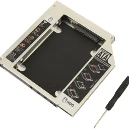 The Black Store 12.7mm SATA Caddy 2.5 inch 12.7mm SATA-to-SATA Drive-10