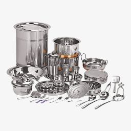Pack of 101 Stainless Steel 22 Gauge Premium Wedding Dinner Set-1