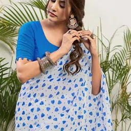 KALINI Pure Chiffon Bagru Saree-picture-44