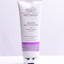 MITVANA Energizing Body Polish Scrub With Orange Turmeric - 200gm-21