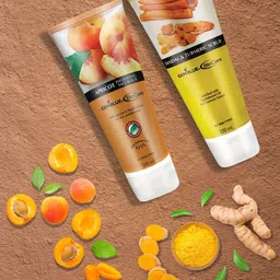 GEMBLUE BioCare Set of Apricot Scrub & Sandal-turmeric Face Scrub-5