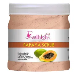 FEELHIGH Papaya Facial Scrub Removes Dead Skin Cells - 500ml-49