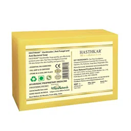 Hasthkar Set of 3 Handmade Anti Fungal & Anti Bacterial Soaps - 125 g Each image 4