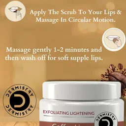 Vigini Set Of 2 Pigmentation Removal Coffee Lip Scrub & Strawberry Lip Balm -15 ml Each image 4