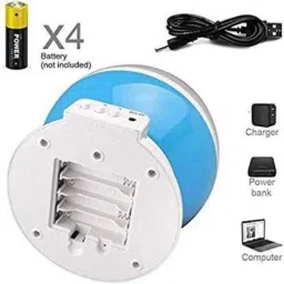 hkv enterprise 1 LEDs 0.15 m Multicolor Color Changing Ball Rice Lights image 4