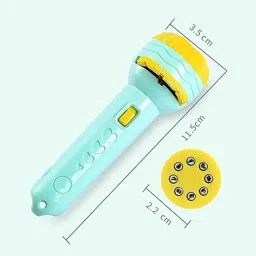 countrylink Mini Flashlight Projector for Kids 48 Pictures ,6 Slides & Bright Colours image 4
