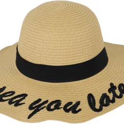 FabSeasons Foldable Beach Sun Hats for Women-image-60