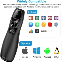 BTS Latest Wireless Presenter PPT presenter remote with pointer Presenter image 5