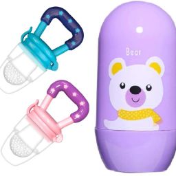 Toddler Grooming Nail Cutter Kit & Baby Food Feeder- Steel, Plastic-35