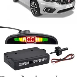 EB121 Black Car Reverse Parking Sensor with LED Display 4 Sensor E121 Parking Sensor-image-1