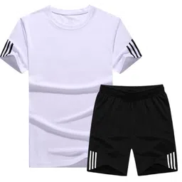 joggers park Tshirt Regular Shorts Co-ords Set-picture-15