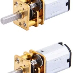2pcs N20 3.7V - 6V 100 RPM Micro Gear Reduction DC Motor with 30:1 Metal Gearbox For RC Car Robot Toys DIY Motor Control Electronic Hobby Kit-11