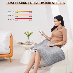 Orthopedic Electric Blanket Lower Back Heat Therapy with 3 Temperature Settings ORTHOPEDIC PAIN RELIFE Pack-7