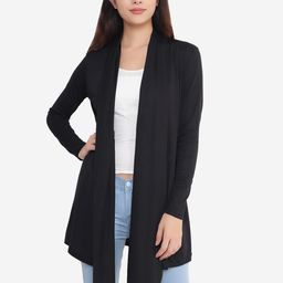 Beau Design Women Black Shrug-50