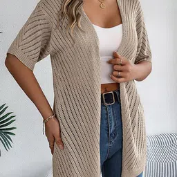 StyleCast x Revolte Women Sheer Shrug-49