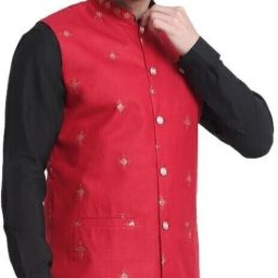 Embroidered Men Waistcoat-picture-23