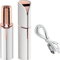 2 in 1 Lipstick Shape Electronic Facial Hair Removal , Razor & Shaver, Women-20