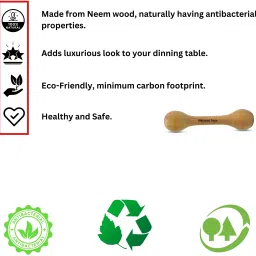 natural.toys Wooden Teether Dumbler Chusni Sacker Soother Rattle Nibbler for Baby 1-PC Teether image 4