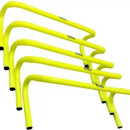 fitfix Hurdles for Field Training and Speed Coordination 6" (Pack of 5) Plastic Speed Hurdles image 2