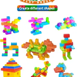 Building Blocks with Wheels – Creative Construction Toy Set for Kids-12