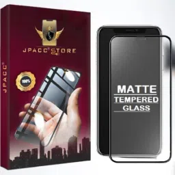JPACC Edge To Edge Tempered Glass for [ Premium HD ] MATTE Tempered Glass Screen Protector For 13 PRO MAX Full Coverage [ SUPER SMOOTH ] 9H Edge To Edge Front Temper Glass Guard With INSTALLATION KIT, APPLE IPHONE 13 PRO MAX-picture-3