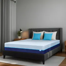 clouddio from pepperfry Vellora Dual Comfort Orthopedic 5 Inches HR Foam Queen Size Mattress With Removable Zipper Cover-picture-16