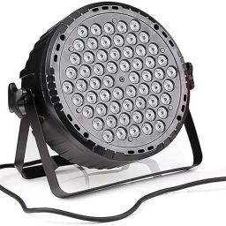 ® DJ Par Light 60 Led RGB Color Changing for Disco Party, Christmas and Wedding. Single Disco Ball-37