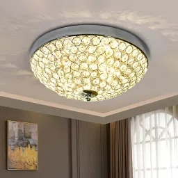 Crystal Chandelier Jhoomar Light LED Ceiling Modern Design Dome/Bowl Shaped Chandelier Ceiling Lamp-picture-17
