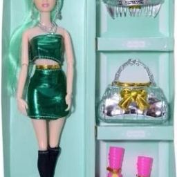 Doll Stylish with Foldable Hand (Multicolor) (Multicolor)-8
