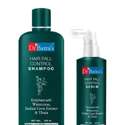 Dr. Batras Hair Fall Serum 125ml & Hair Fall Control Shampoo 200ml Enriched With Thuja-39