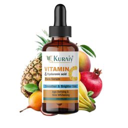 KURAIY Age Defying & Skin Whitening Vitamin C Face Serum with Hyaluronic Acid - 30 ml-47