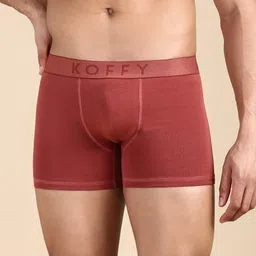 KOFFY Super Soft 4 Way Stretch 2X Absorbent Trunks KOFFY_KI45_LNG_RST_1PC image 2