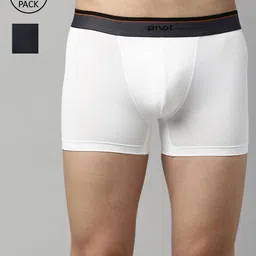 pivot Men Pack Of 2 Assorted Polyester Trunks  P2MIWT22-005 image 1