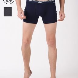 Force NXT Men Pack Of 2 Pure Combed Cotton Trunks MNFR-222-PO2-picture-53