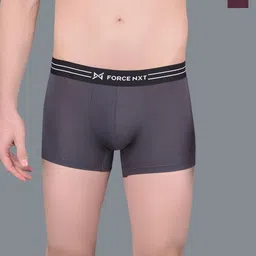 Force NXT Pack Of 2 Ultrasoft Four Way Stretch Cotton Trunk MNFS-21-RRSN-GM-PO2-27