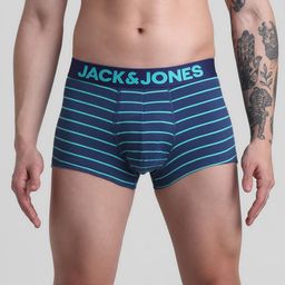 Jack & Jones Striped Cotton Trunk 1537374006-56