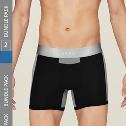 XYXX Pack Of 2 Mid-Rise Anti-Microbial Trunks XYTRNK2PCKN562-13
