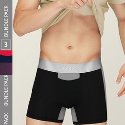 XYXX Men Pack Of 3 Antimicrobial Sweat Wicking Illuminati Trunks-31