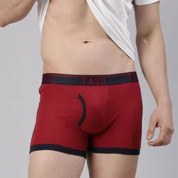 FASO Colourblocked Cotton Trunks FA1506-SQ-INKBLU-picture-57