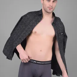 Force NXT Pack Of 2 Ultrasoft Four Way Stretch Cotton Trunk MNFS-21-RRSN-GM-PO2 image 2