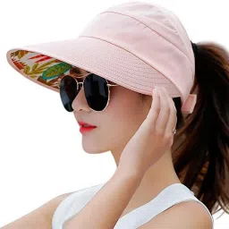 AlexVyan SunVisor Hats Wide Brim Summer Cap UV Protection Breathable Beach Sun Hat Cap.-image-12