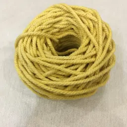 2MM Light Yellow Color Twisted Cotton Rope -100 Meter Light Yellow-image-40