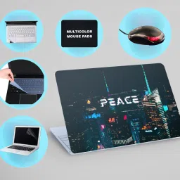 SDM 6IN1LAPTOPSKIN,SCREEN&KEYGAURD PROTECTOR,TRACKPAD,SLEEVEBAG,MOUSEPAD15.6INCH575 Combo Set-image-14